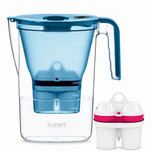 Фильтр-кувшин BWT VIDA Petrol (Mg) + 1 картридж BWT Magnesium Mineralized Water Фильтр-кувшин BWT VIDA Petrol (Mg) + 1 картридж